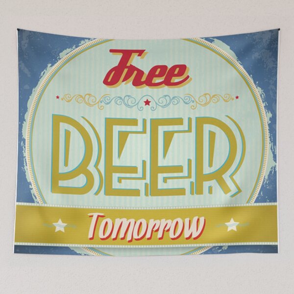 Item preview, Free beer tomorrow  designed and sold by yetpilipst.