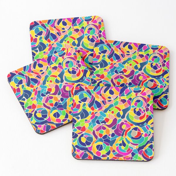Item preview, Multicoloured abstract pattern designed and sold by Oleksandr Ivanochko.