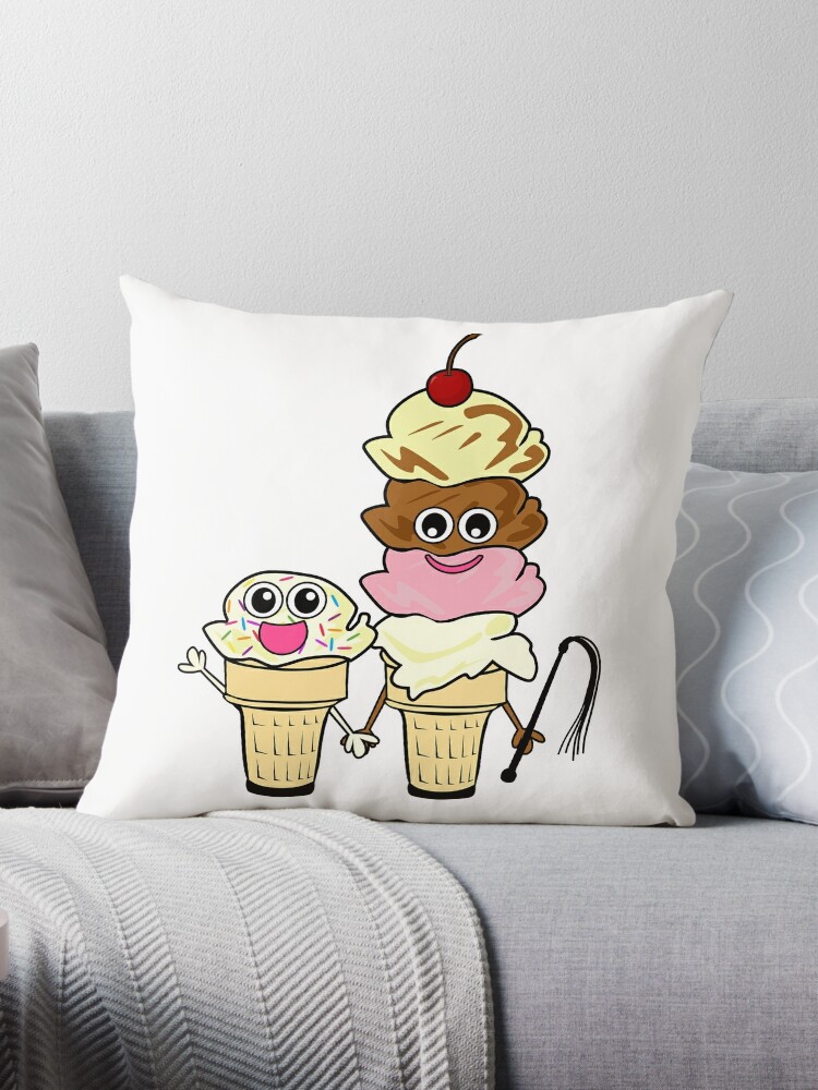 Make your butt look pretty! Throw Pillow for Sale by penandkink