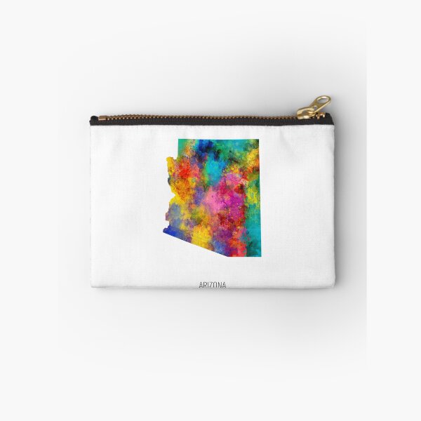 Item preview, Arizona Watercolor Map designed and sold by ArtPrints.