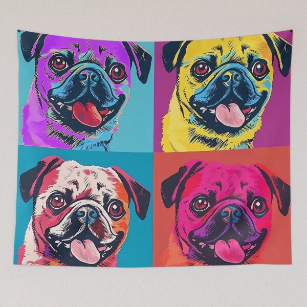 Item preview, Pop art Pug designed and sold by MDCGraphics.