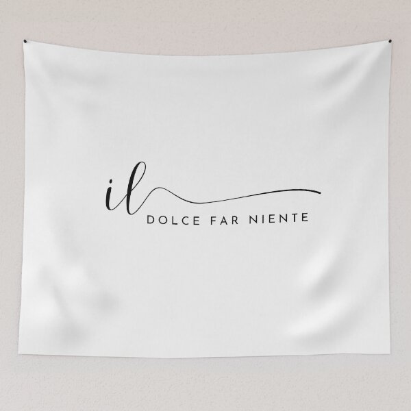 Item preview, Dolce far niente designed and sold by LaughandLaugh.