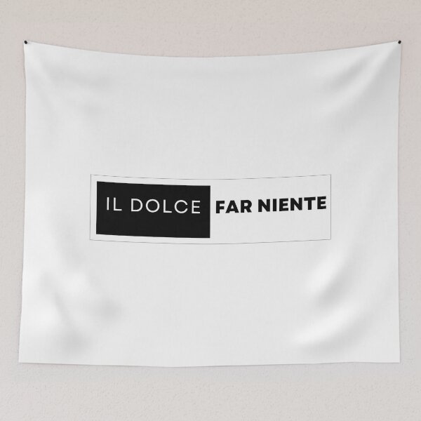 Item preview, Dolce far niente designed and sold by LaughandLaugh.