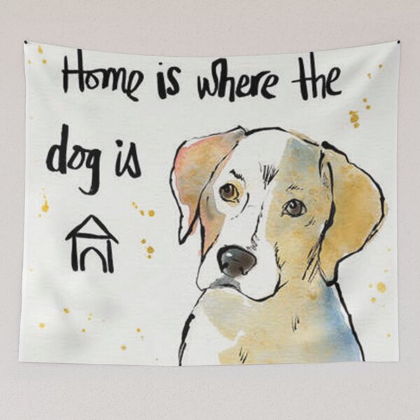 Item preview, Home is where the dog is  designed and sold by yetpilipst.