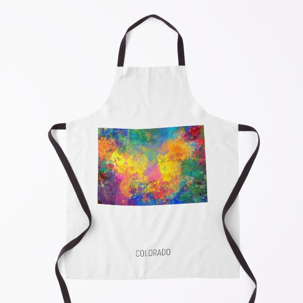 Item preview, Colorado Watercolor Map designed and sold by ArtPrints.