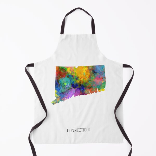 Item preview, Connecticut Watercolor Map designed and sold by ArtPrints.