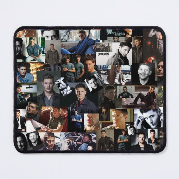 Item preview, Jensen Ackles Abstract Collage Design designed and sold by GoghGetta.