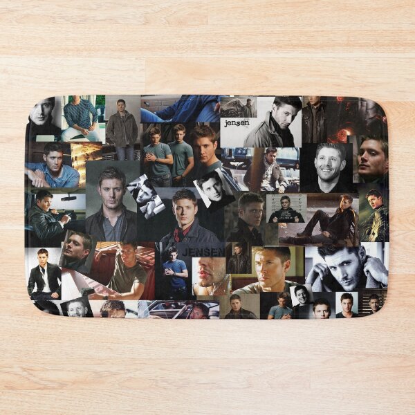 Item preview, Jensen Ackles Abstract Collage Design designed and sold by GoghGetta.