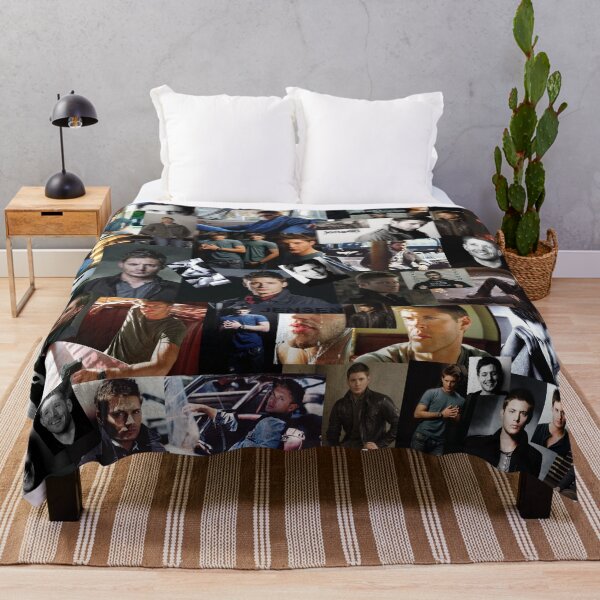Item preview, Jensen Ackles Abstract Collage Design designed and sold by GoghGetta.