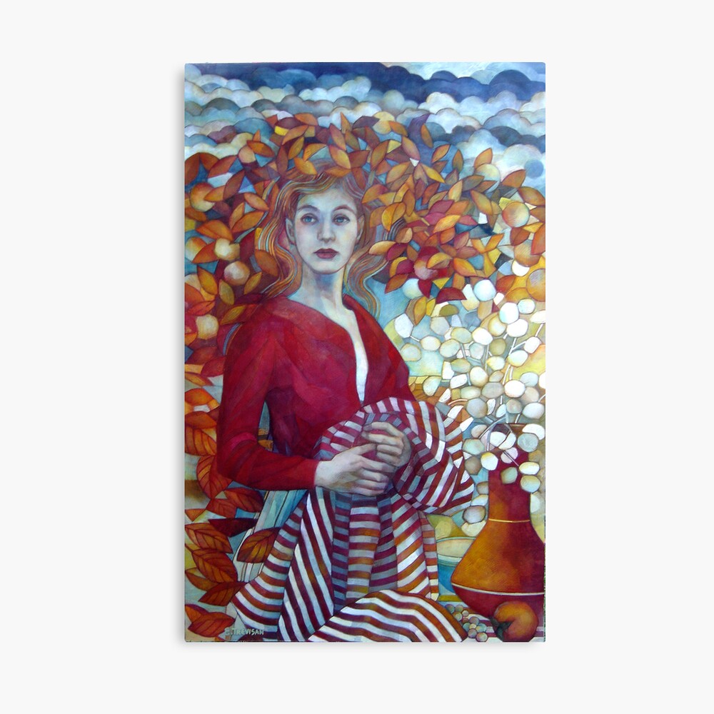 there's a storm brewing Canvas Print