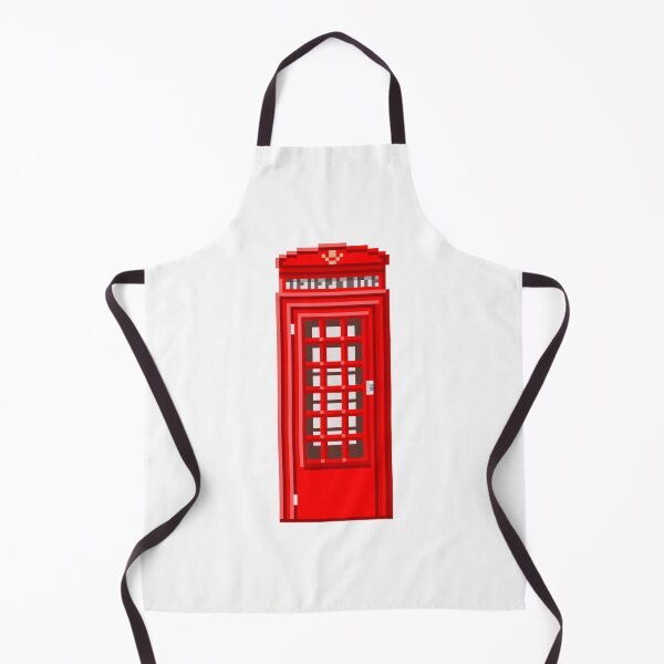 Item preview, London Telephone Booth Pixel Art | Street Theme Design designed and sold by anycolorart.