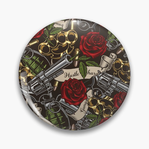 Item preview, When roses fail go Gangsta designed and sold by ThundRDownunder.