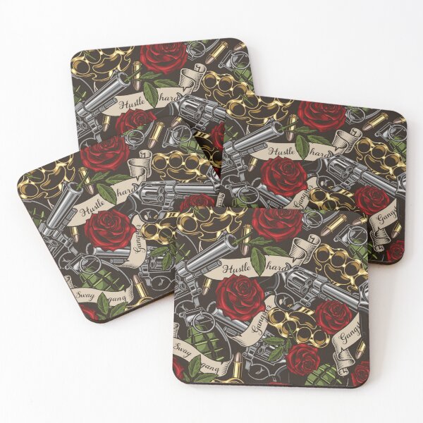 Item preview, When roses fail go Gangsta designed and sold by ThundRDownunder.