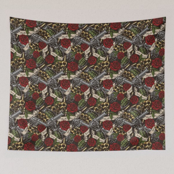 Item preview, When roses fail go Gangsta designed and sold by ThundRDownunder.