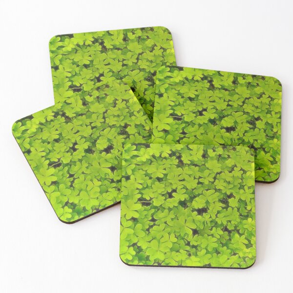 Item preview, Field of oxalis designed and sold by bluegumleaf.