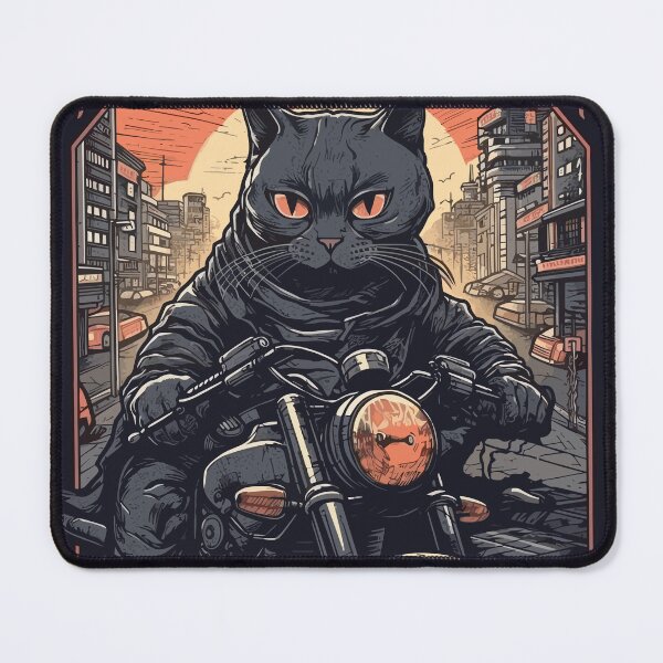 Item preview, A biker cat designed and sold by TVEX19.