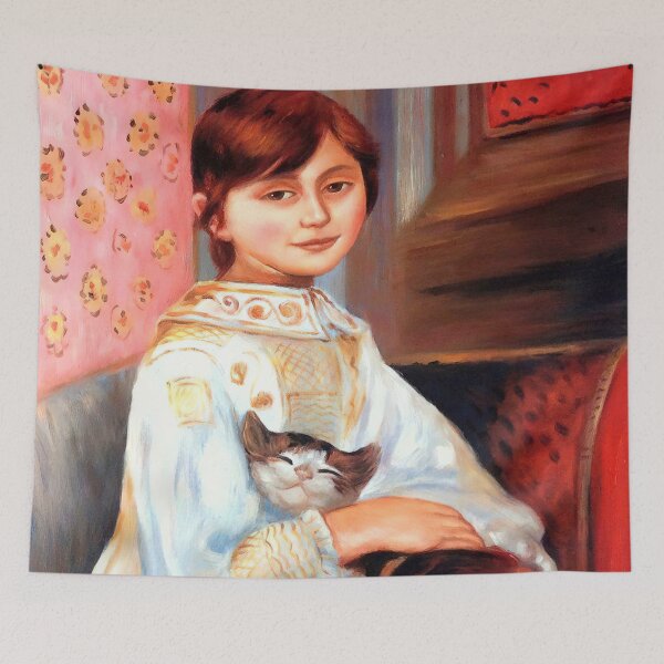 Item preview, With Cat, 1887 designed and sold by Valette-Tour.