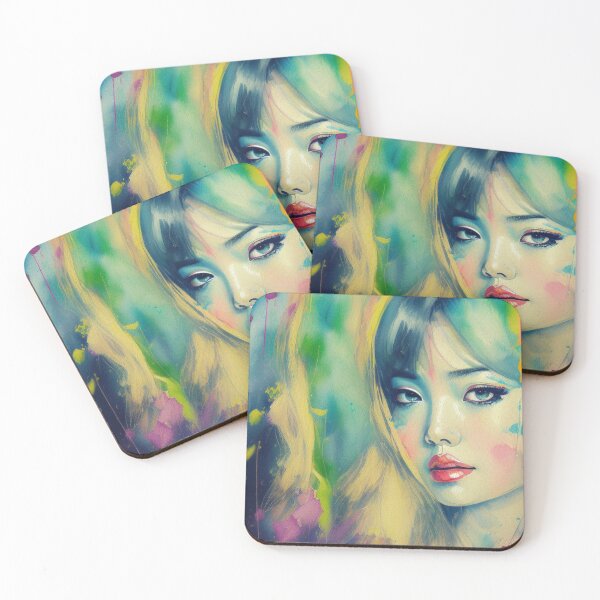 Item preview, Watercolor Girl 14 - Cool Art designed and sold by joejiing.