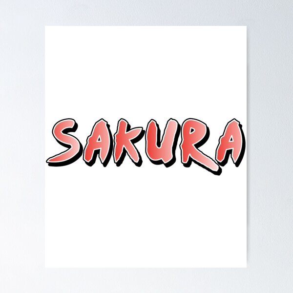 Canvas Artwork Painting Naruto Haruno Sakura Character Picture Print Wall  Classic Modular Prints Children's Bedroom Decor
