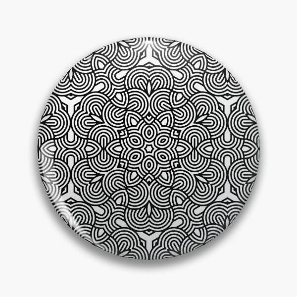 Item preview, Extreme Geometrical Pattern 10 - Black designed and sold by SimpleWorksSK.