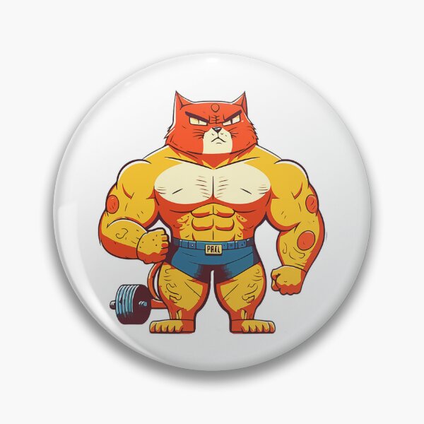 Item preview, Gym Cat Racerback designed and sold by bemenmaher.