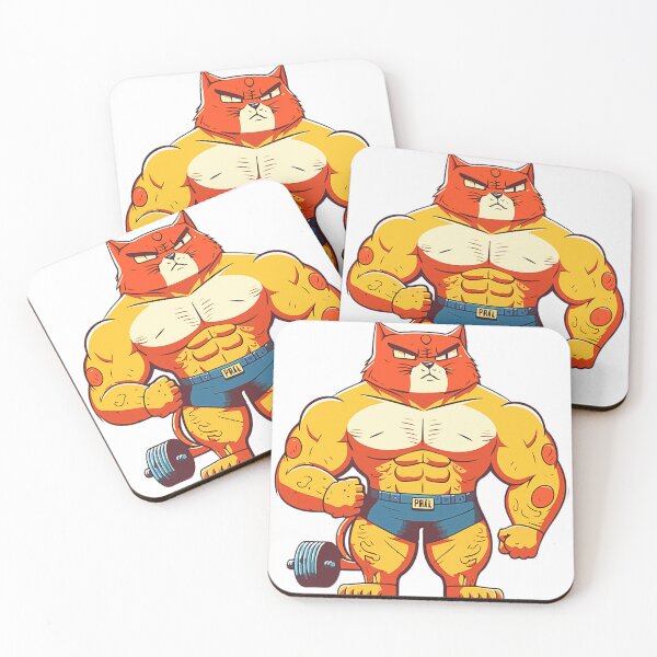 Item preview, Gym Cat Racerback designed and sold by bemenmaher.