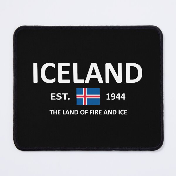 Item preview, ICELAND - THE LAND OF FIRE AND ICE designed and sold by QuotesKINGz.