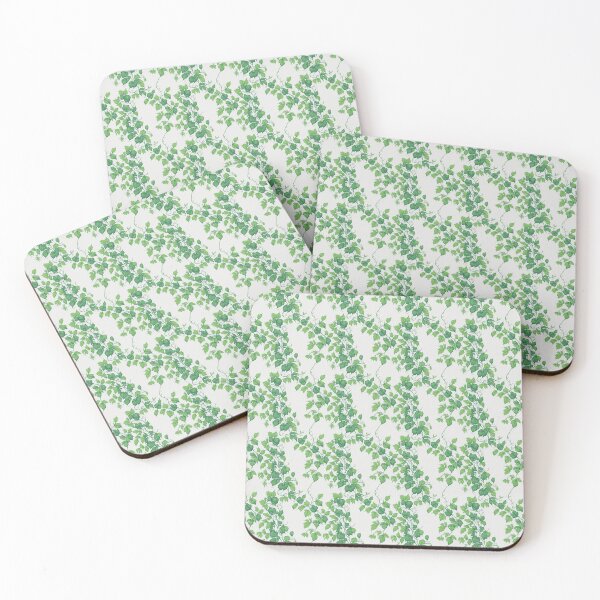 Item preview, Green vines and leaves 2, Floral Pattern, Continuous, Tiled designed and sold by 5dward.