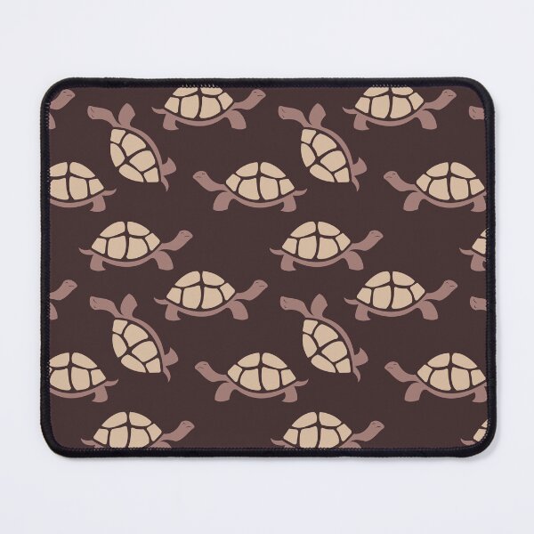 Item preview, Earthy Brown Turtle March Pattern designed and sold by TM Selvam.