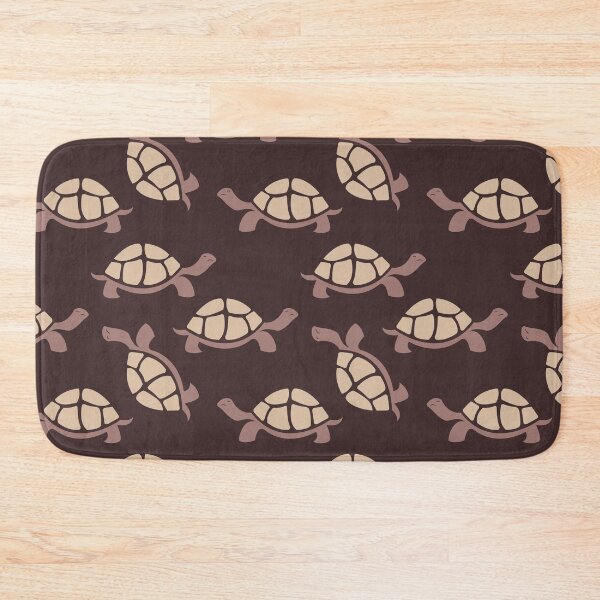 Item preview, Earthy Brown Turtle March Pattern designed and sold by TM Selvam.