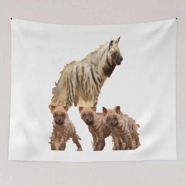 Item preview, Classic Striped Hyena Family designed and sold by MoversPlus.