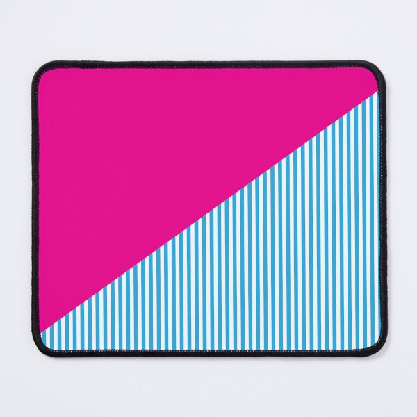 Item preview, Triangle and Stripes | Mixed Patterns | Blue and Pink designed and sold by rsty11.