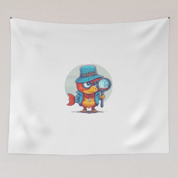 Item preview, Detective Fish designed and sold by lessyun.