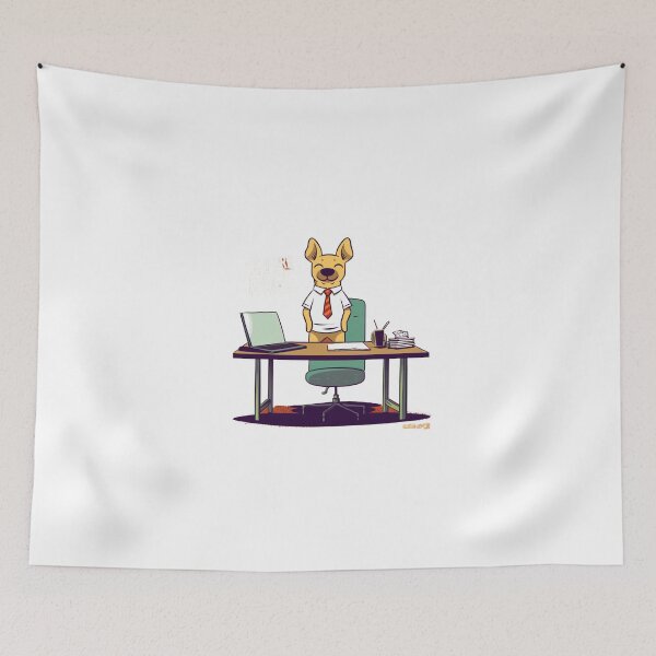 Item preview, Office Manager Dog designed and sold by lessyun.