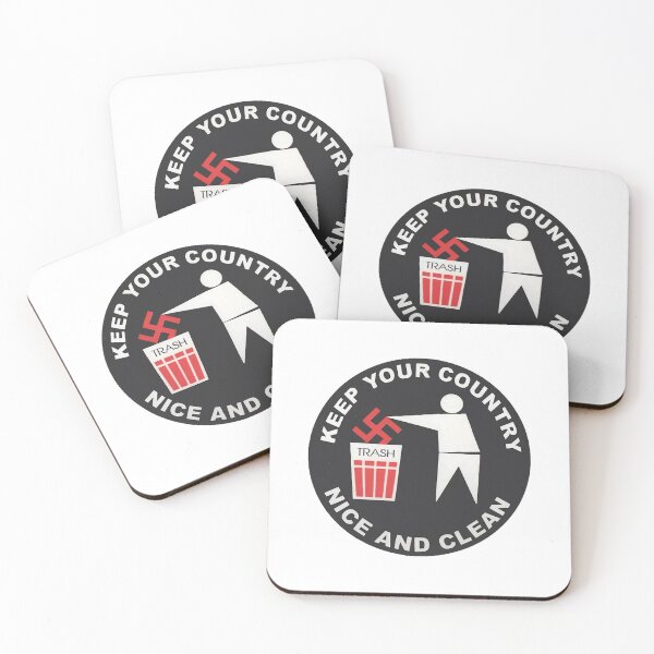 Item preview, Keep Your Country Clean - Anti-Nazi designed and sold by hemphillvanias.