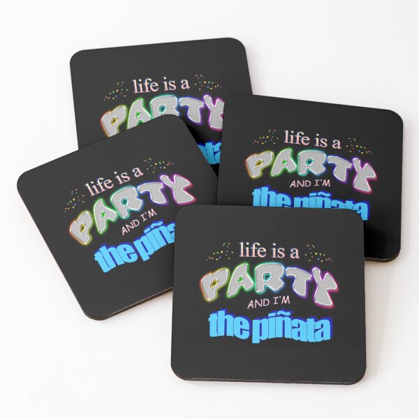 Item preview, Life is a party and i_m the piñata - Funny Birthday Word Art designed and sold by hemphillvanias.