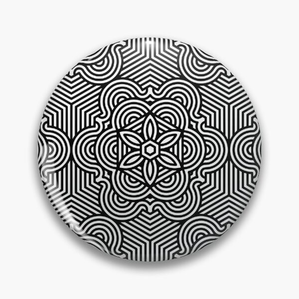 Item preview, Extreme Geometrical Pattern 15 - Black designed and sold by SimpleWorksSK.