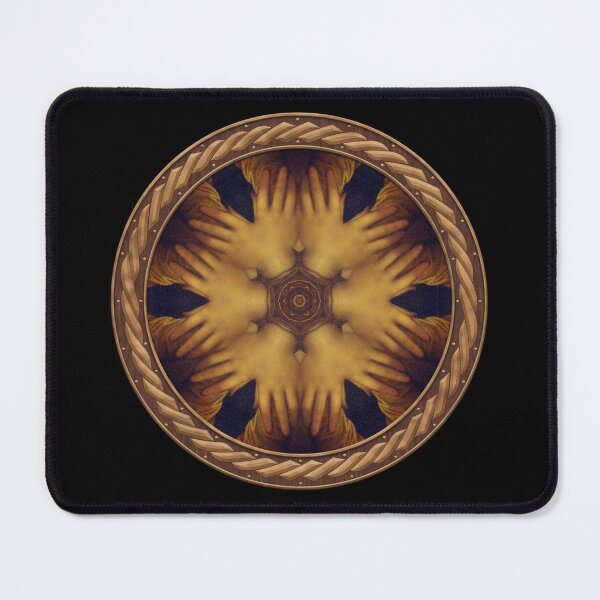 Item preview, Mandalisa Kaleidoscope in Celtic Circle Frame 30 designed and sold by Swabcraft.
