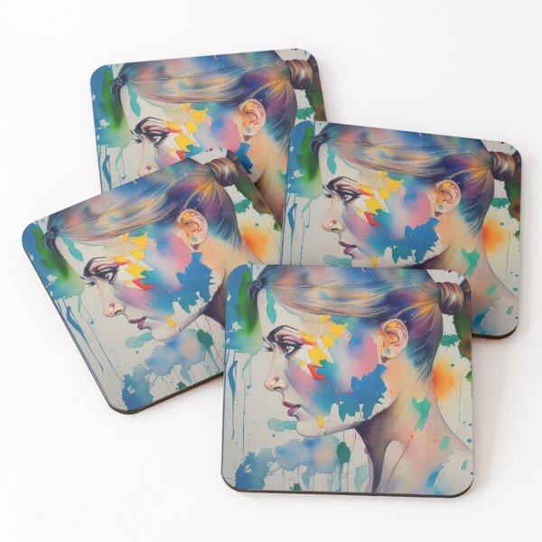 Item preview, Watercolor Girl 16 - Cool Art designed and sold by joejiing.