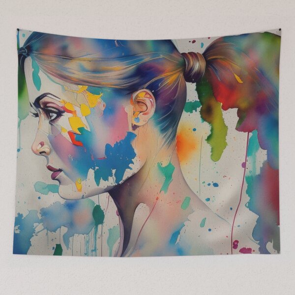 Item preview, Watercolor Girl 16 - Cool Art designed and sold by joejiing.