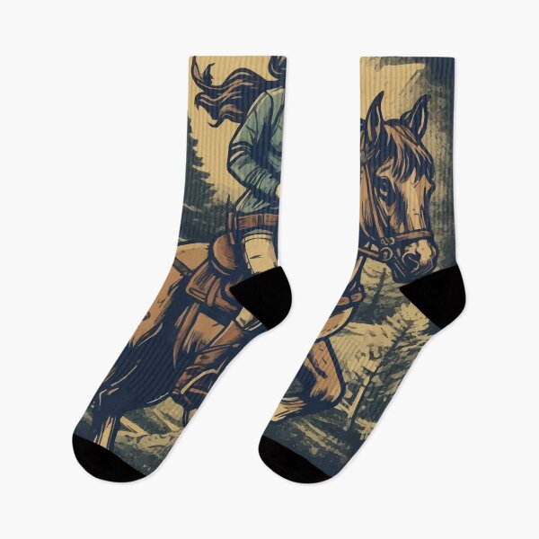 Item preview, A Woman Riding Horseback - Vintage Outdoors designed and sold by GVRDesign.