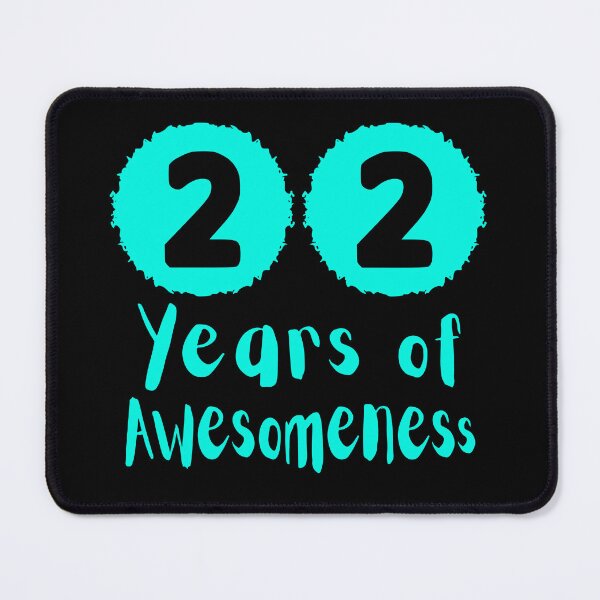 Item preview, 22 Years of Awesomeness Birthday Gift  designed and sold by NumbersFort.