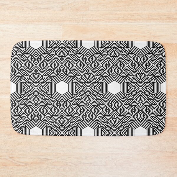 Item preview, Extreme Geometrical Pattern 22 - Black designed and sold by SimpleWorksSK.