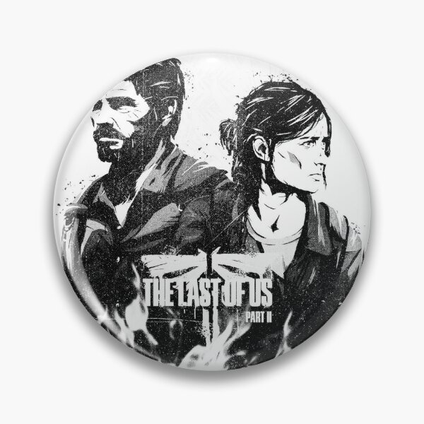 The Last of Us Part 2 Ellie Edition Pin Badge TLOU Sticker 