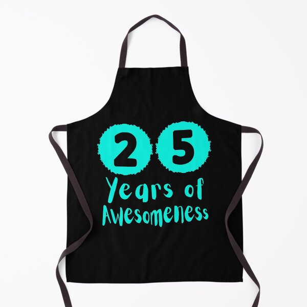 Item preview, 25 Years of Awesomeness Birthday Gift  designed and sold by NumbersFort.