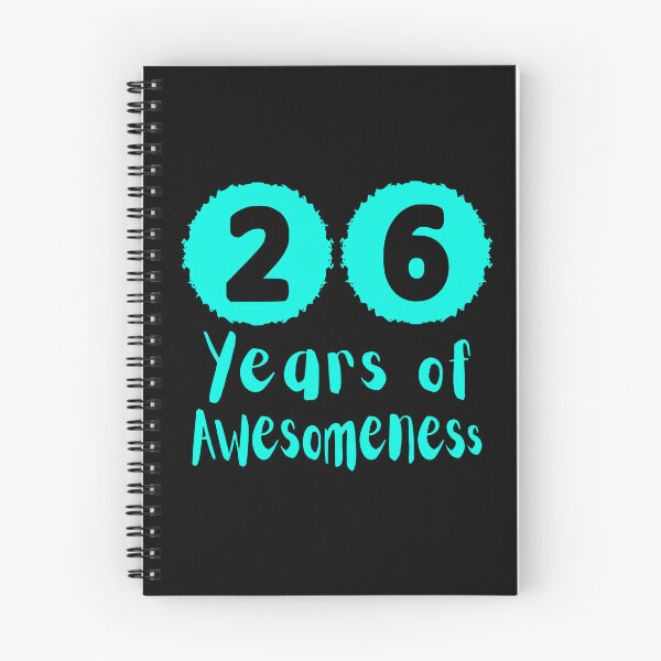 Item preview, 26 Years of Awesomeness Birthday Gift  designed and sold by NumbersFort.