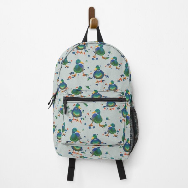 Item preview, Splashy Ducks - Blue designed and sold by Catherine Wallace Art.
