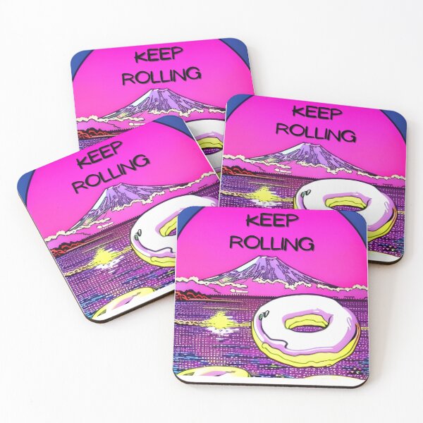 Item preview, Keep rolling donut designed and sold by LeftoRight.