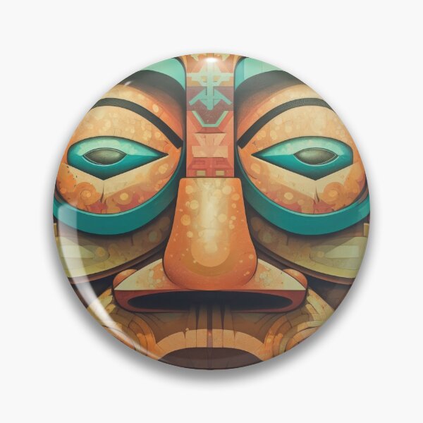 Item preview, Aztec Masks 5 of 24 designed and sold by Jenson Major.