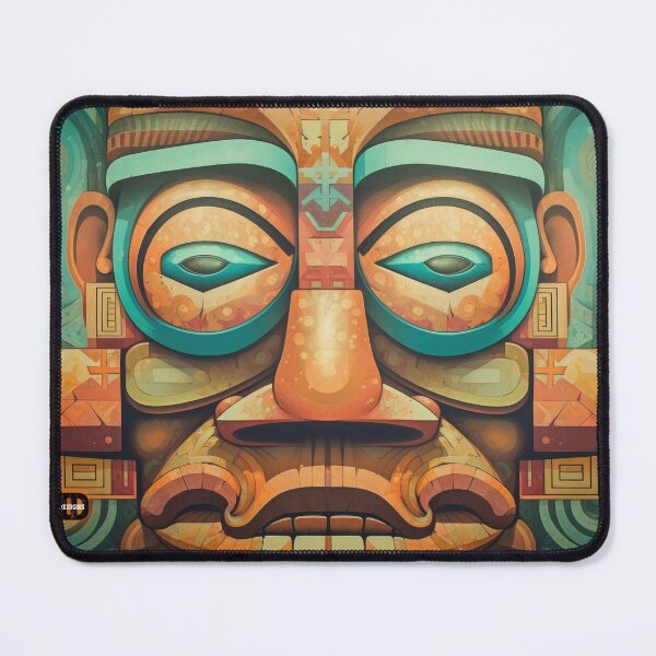 Item preview, Aztec Masks 5 of 24 designed and sold by Jenson Major.